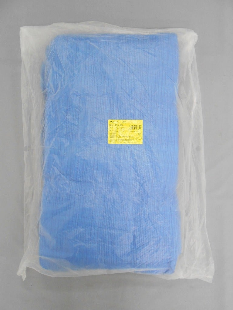 アイネット ブルーシート 軽量タイプ 10X10