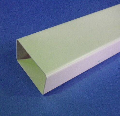 ダイコー化学工業 エクステリア用雨とい 角たて樋 ホワイト 45X30X1800