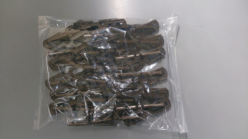 ダイコー化学工業 エクステリア用雨とい 樹脂鎖 C型止め具 2m ブロンズ