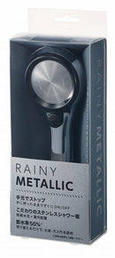 SANEI シャワーヘッド レイニーメタリック ブラック PS313-81XA-CD