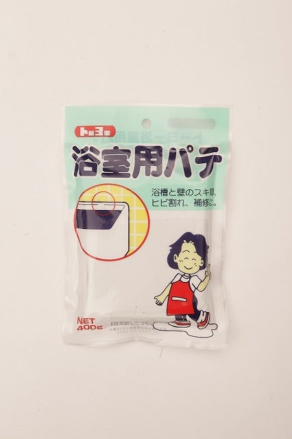 トーヨーマテラン トーヨマテラン 浴室用パテ 400g 白色