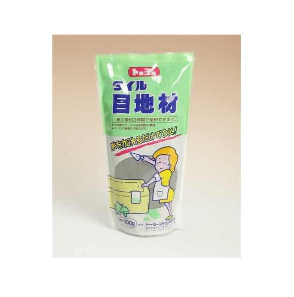 トーヨーマテラン タイル目地材 スタンドパック 0.5kg グレー
