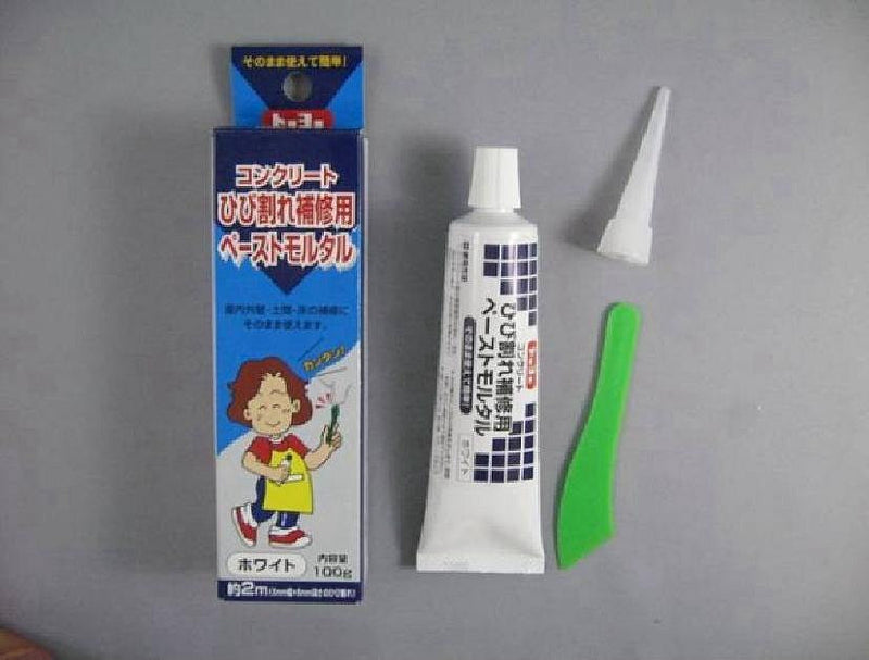 トーヨーマテラン コンクリート補修用ペーストモルタル 100g ホワイト