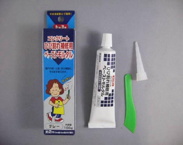 トーヨーマテラン コンクリート補修用ペーストモルタル 100g グレー