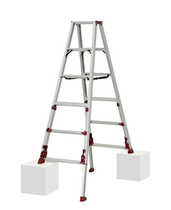 ピカコーポレイション 四脚アジャスト式専用脚立 SXJ-180A